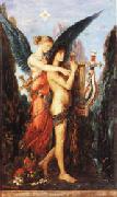 Gustave Moreau Hesiod and the Muse painting